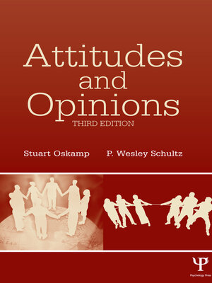 cover image of Attitudes and Opinions